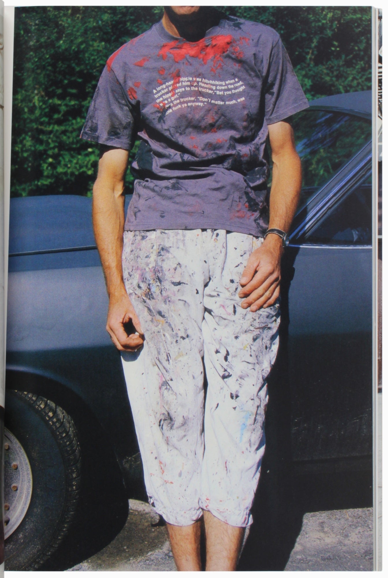 Richard Prince: T-Shirt Paintings: Hippie Punk | Richard Prince