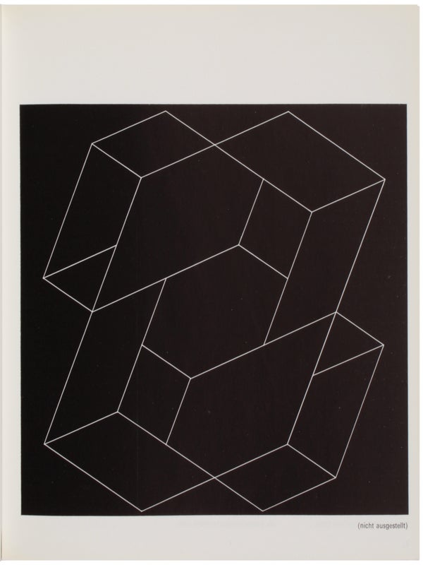 Josef Albers: 4 September bis 4. Oktober 1970 (with Screenprint).