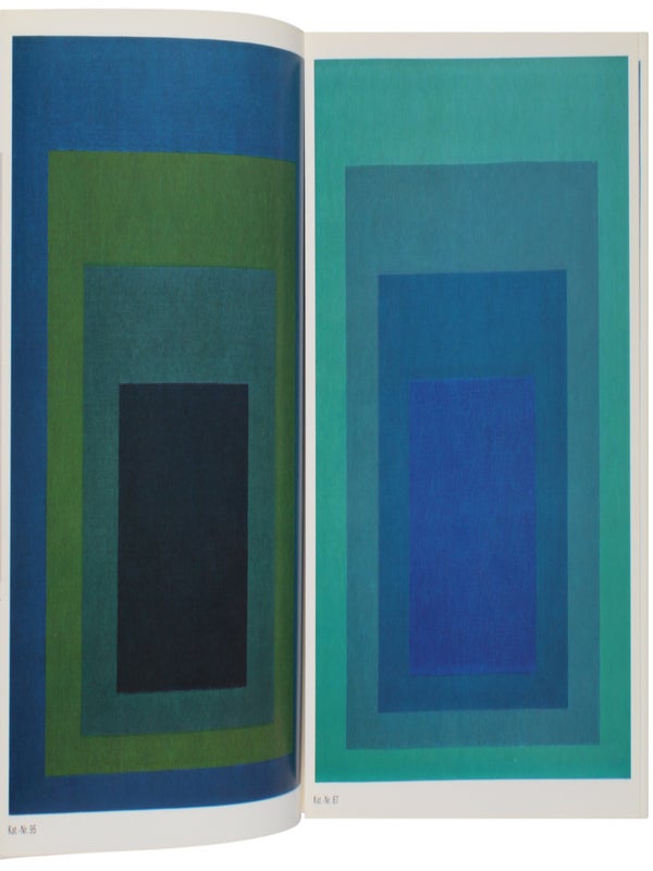 Josef Albers: 4 September bis 4. Oktober 1970 (with Screenprint).