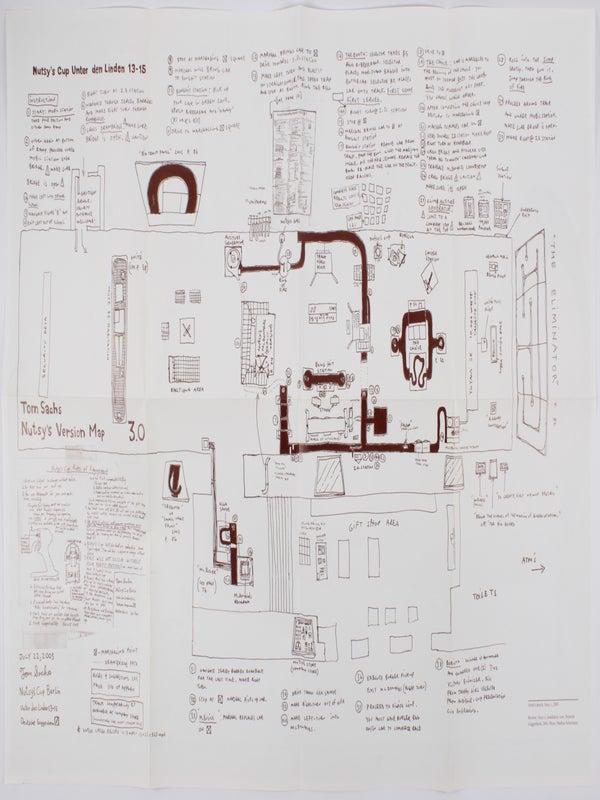 Tom Sachs: Nutsy's (Inscribed with Drawing).