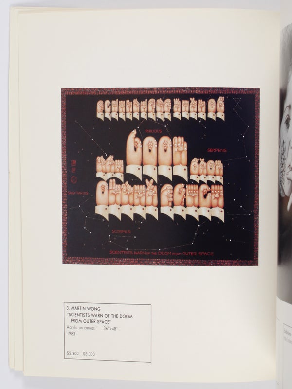 Contemporary Art Auction to Benefit El Bohio (Auction Catalogue).