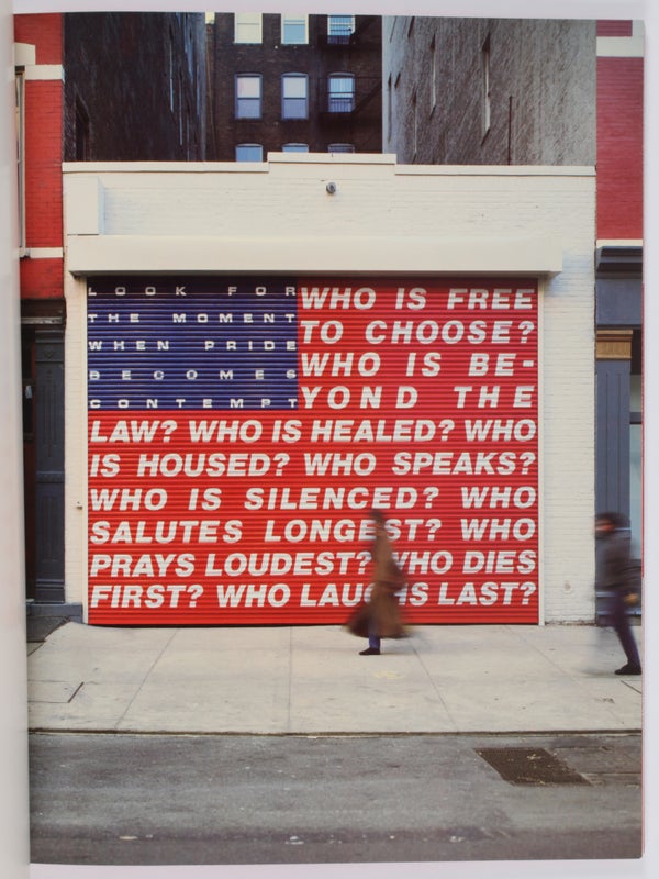 Barbara Kruger: 5 January to 26 January, 1991.