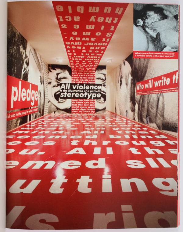 Barbara Kruger: 5 January to 26 January, 1991.