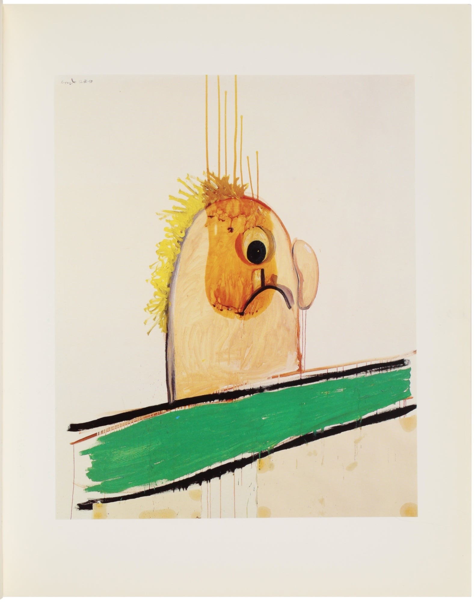 George Condo Inscribed with Announcement Card | George Condo, Félix ...