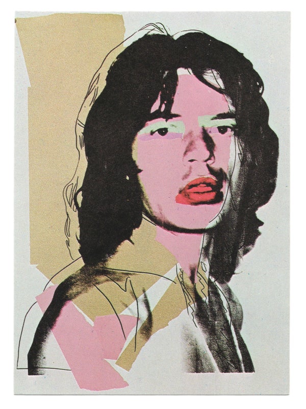 Andy Warhol: Mick Jagger, 1975 (Prospectus).