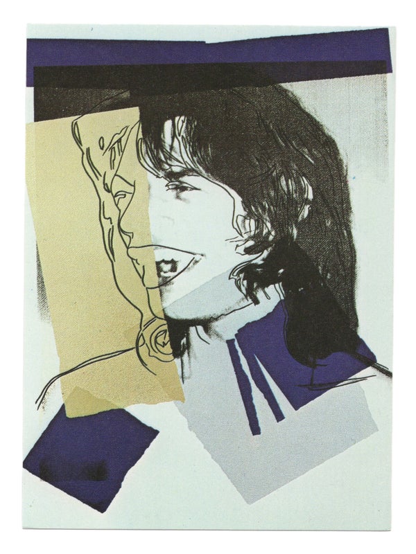 Andy Warhol: Mick Jagger, 1975 (Prospectus).