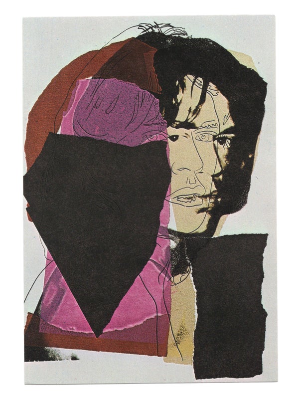 Andy Warhol: Mick Jagger, 1975 (Prospectus).