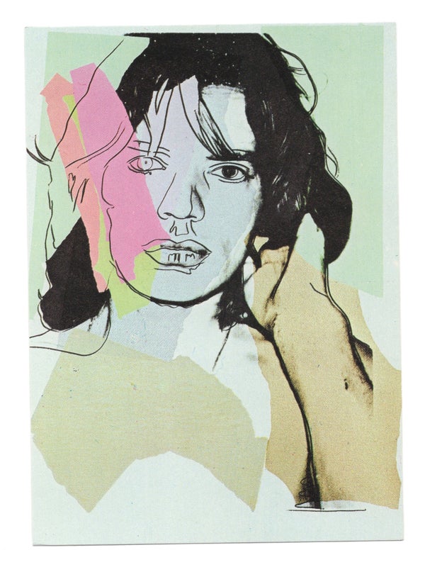 Andy Warhol: Mick Jagger, 1975 (Prospectus).