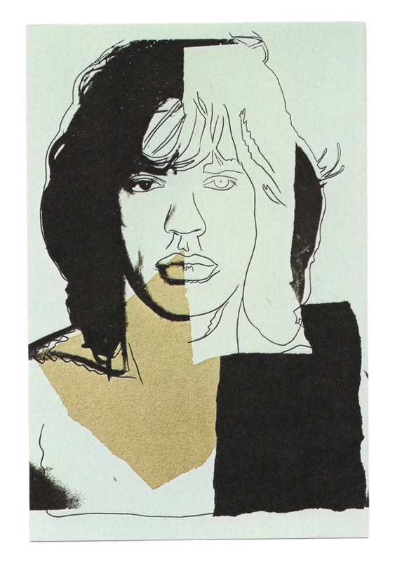 Andy Warhol: Mick Jagger, 1975 (Prospectus).