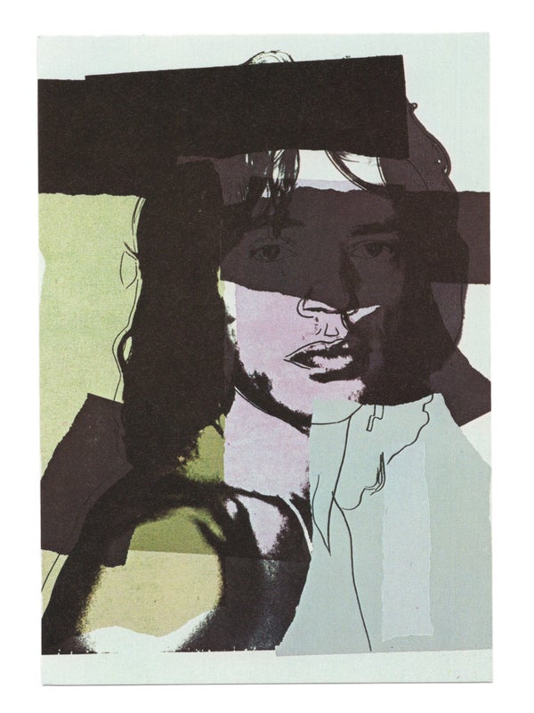 Andy Warhol: Mick Jagger, 1975 (Prospectus).