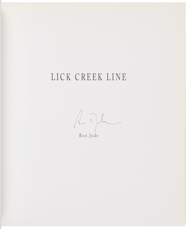 Lick Creek Line (Signed).