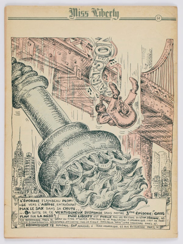 Les Aventures de Miss Liberty (3 Volumes, All Published).