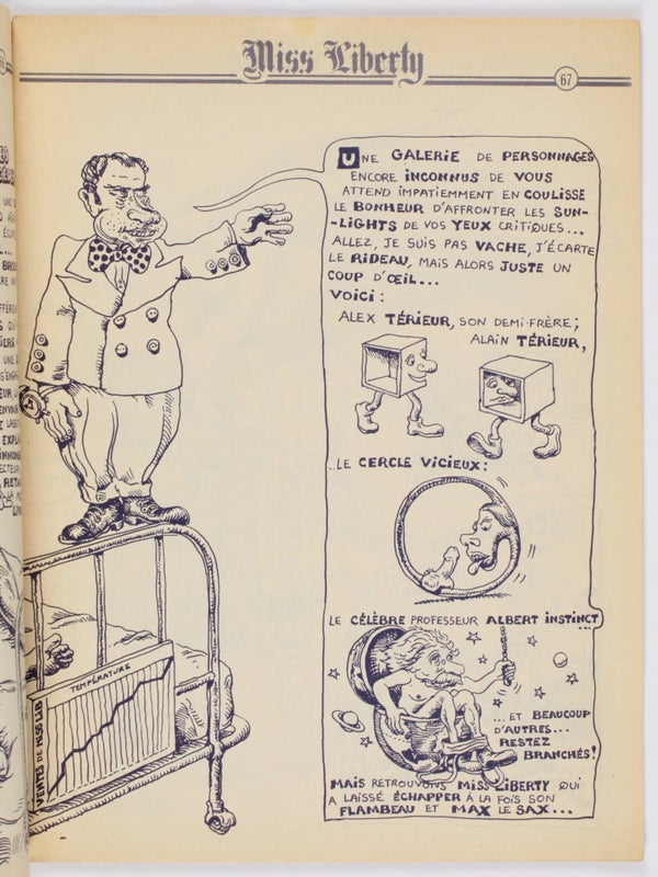 Les Aventures de Miss Liberty (3 Volumes, All Published).
