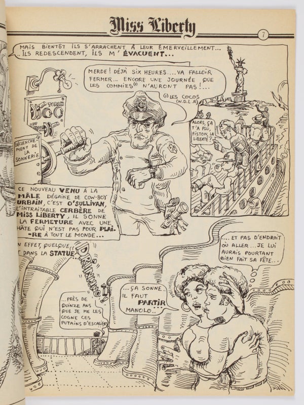 Les Aventures de Miss Liberty (3 Volumes, All Published).