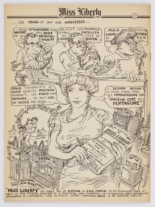 Les Aventures de Miss Liberty (3 Volumes, All Published).