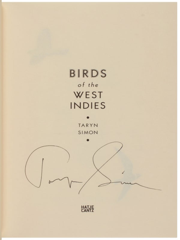 Birds of the West Indies (Signed).