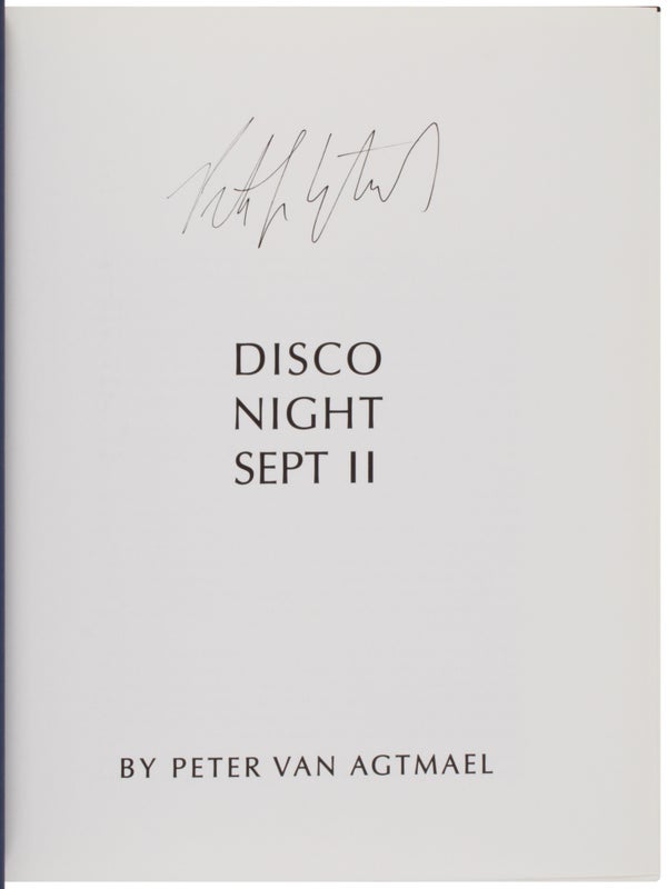 Disco Night Sept 11 (Signed)