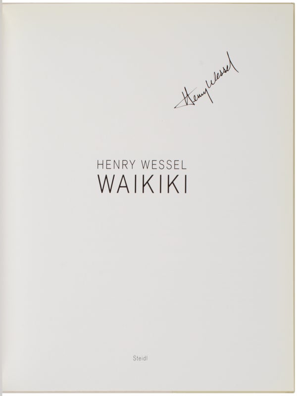 Henry Wessel: Waikiki (Signed).