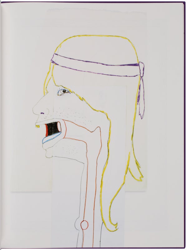 Mike Kelley: Hermaphrodite Drawings (2005-2006).