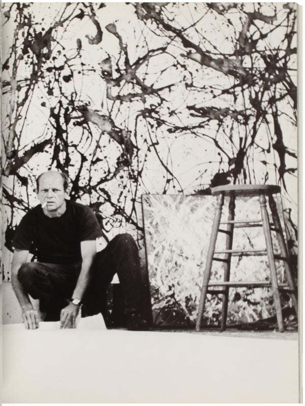 Pollock Painting: Photographs by Hans Namuth (Signed).