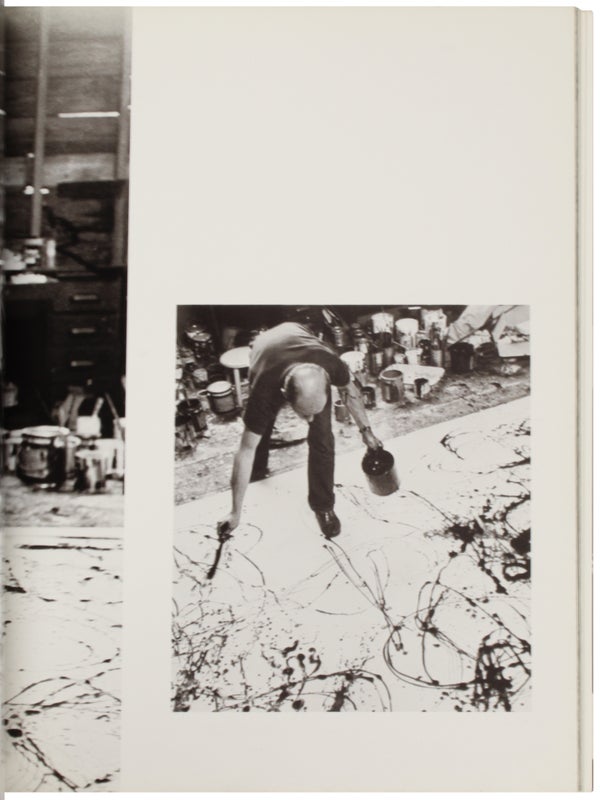 Pollock Painting: Photographs by Hans Namuth (Signed).