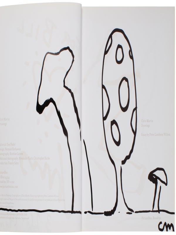 Chris Martin: Drawings (Inscribed with Drawings).