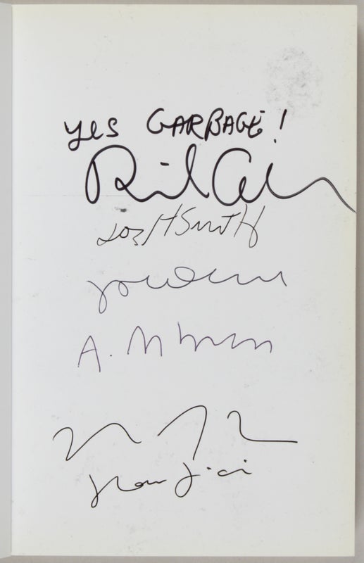 Not Garbage (Signed by Six Artists).