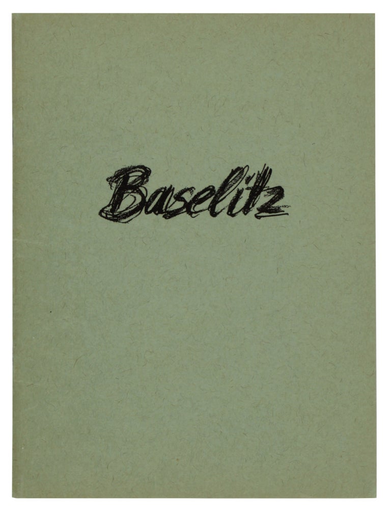 Item #32079 Georg Baselitz: Zeichnungen (Inscribed). Georg Baselitz.