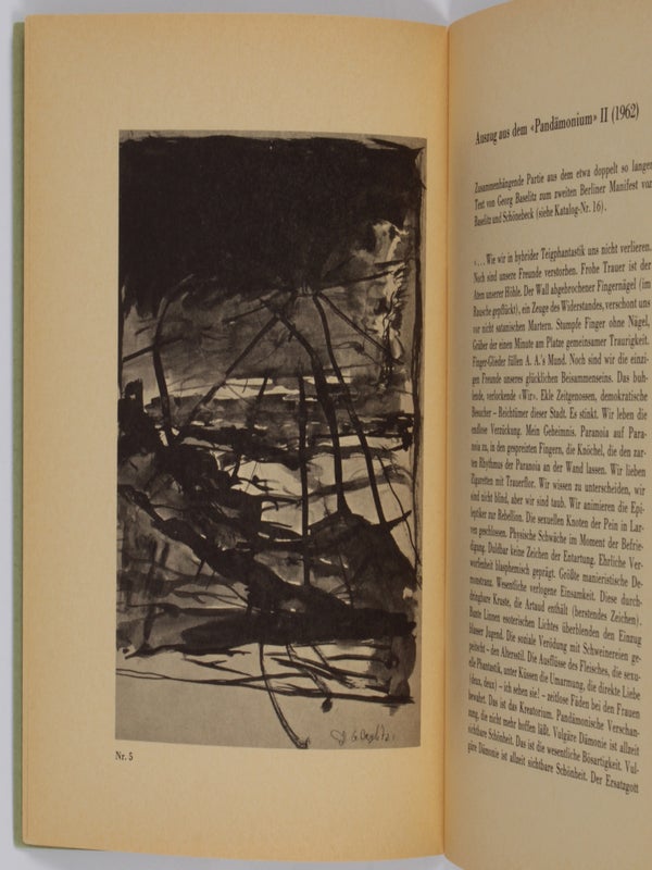 Georg Baselitz: Zeichnungen (Inscribed).