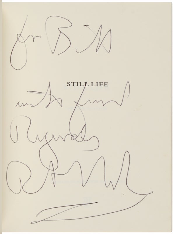 Still Life (Inscribed with Announcement Card).