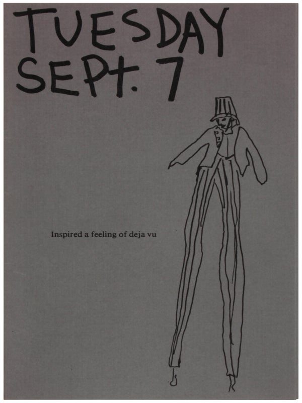 This Happened Yesterday: Friday, August 20... Thursday, October 21 (Inscribed Set).