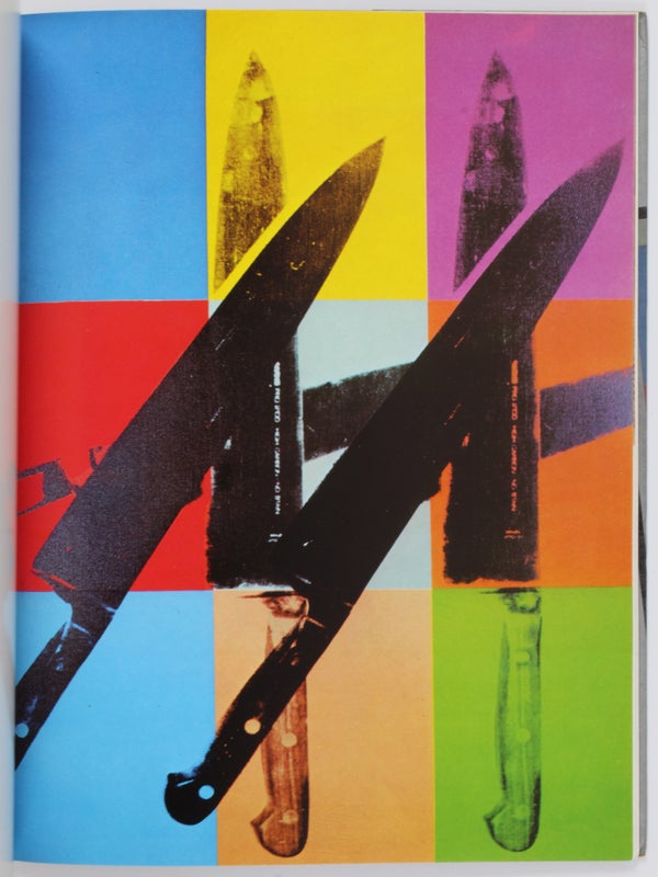 Guns, Knives, Crosses.