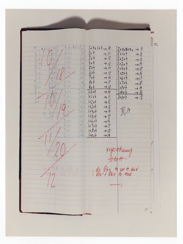 [Small Archive of Photographs from Hanne Darboven's Assistant].