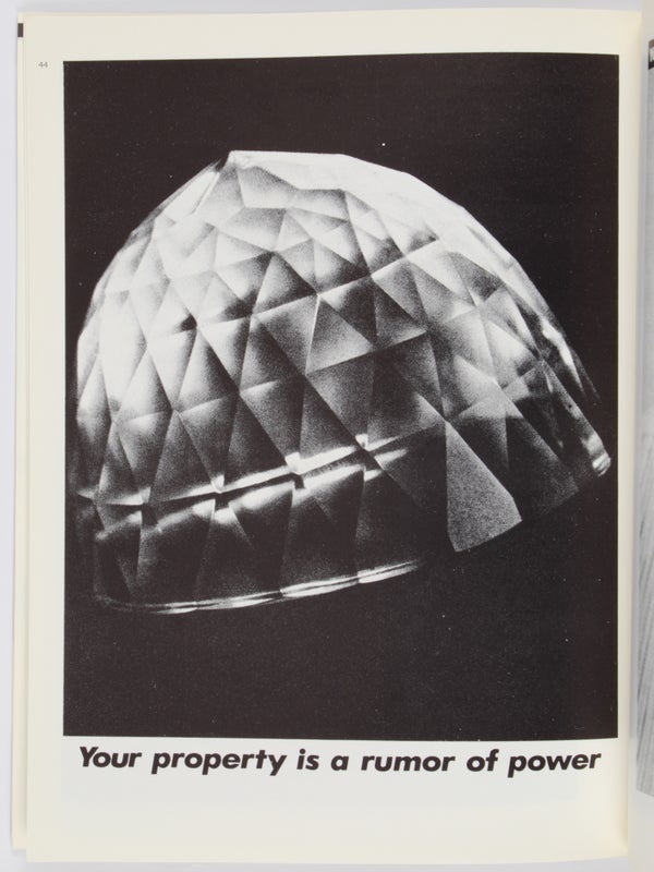 Barbara Kruger: We Won't Play Nature to Your Culture.