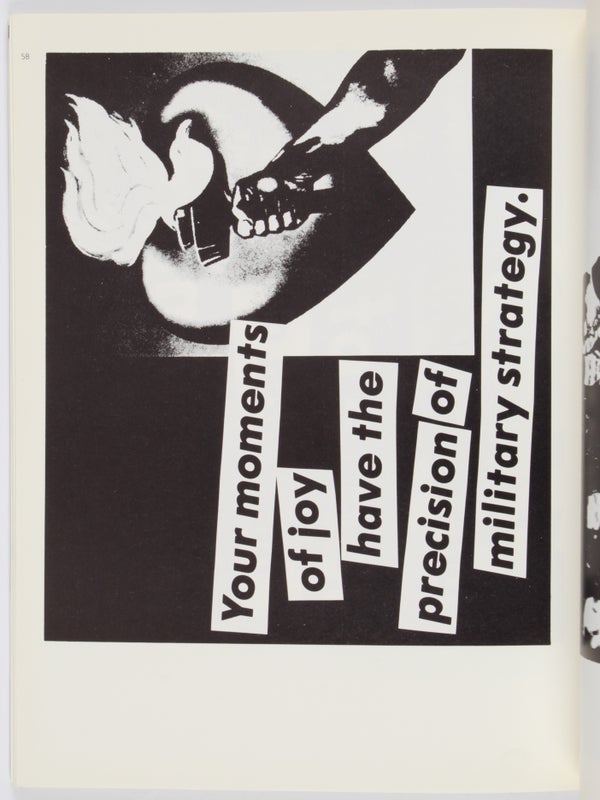 Barbara Kruger: We Won't Play Nature to Your Culture.