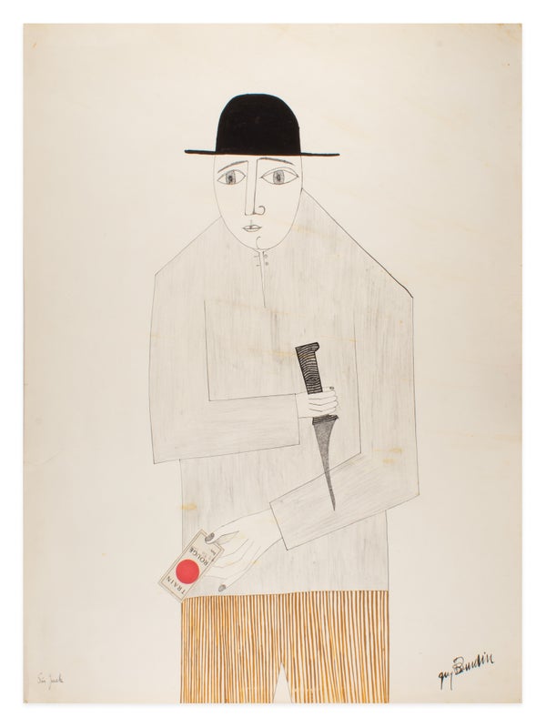 Item #32250 Sir Jack (Work on Paper). Guy Bourdin