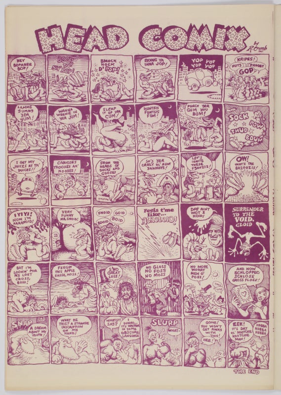 Yarrowstalks No. 2 (i.e. Head Comix No. 1).