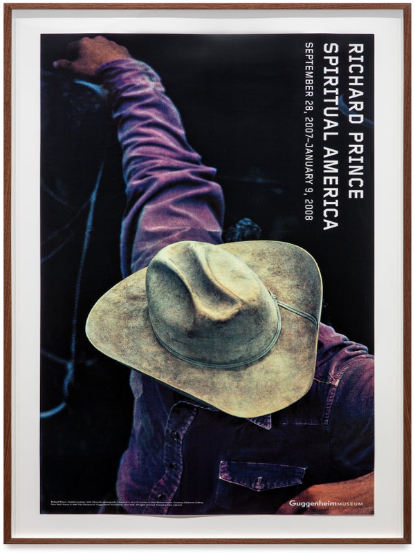 Richard Prince: Spiritual America (Framed Exhibition Poster