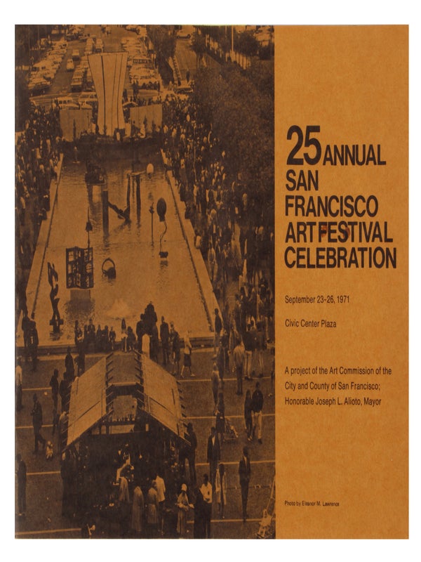 Item #32336 Annual San Francisco Arts Festival (Group of 6 Programs). Ruth Asawa