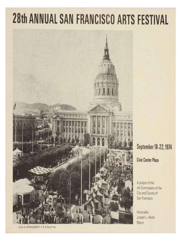 Annual San Francisco Arts Festival (Group of 6 Programs).