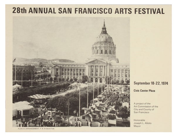 Annual San Francisco Arts Festival (Group of 6 Programs).