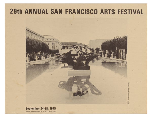 Annual San Francisco Arts Festival (Group of 6 Programs).