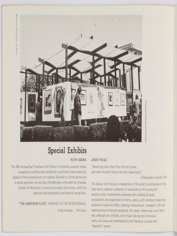 Annual San Francisco Arts Festival (Group of 6 Programs).