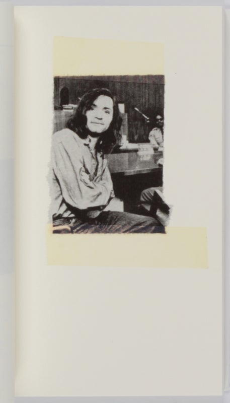Brice Marden: Book of Images, 1970 (Signed).