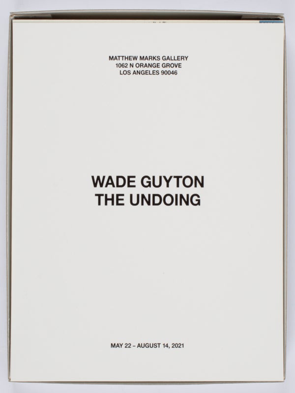 The Undoing (Signed Artist's Book).