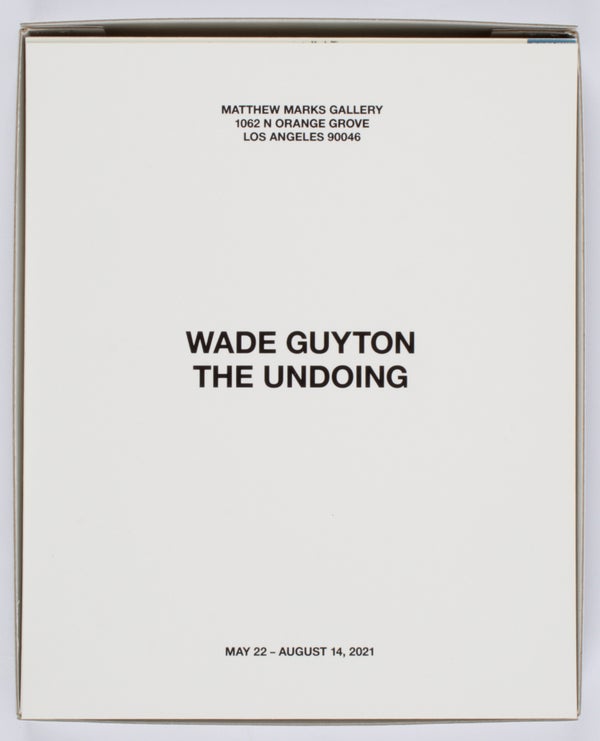 The Undoing (Signed Artist's Book).