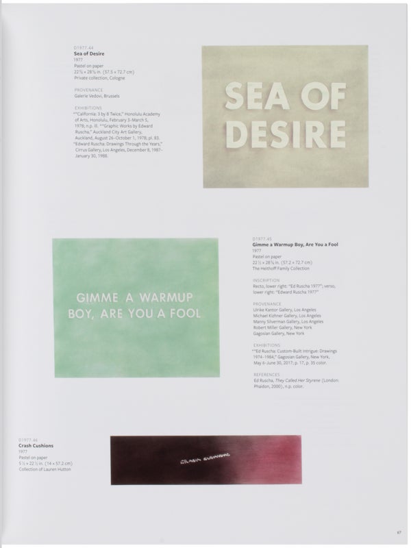 Catalogue Raisonné of the Works on Paper (3 Vols).