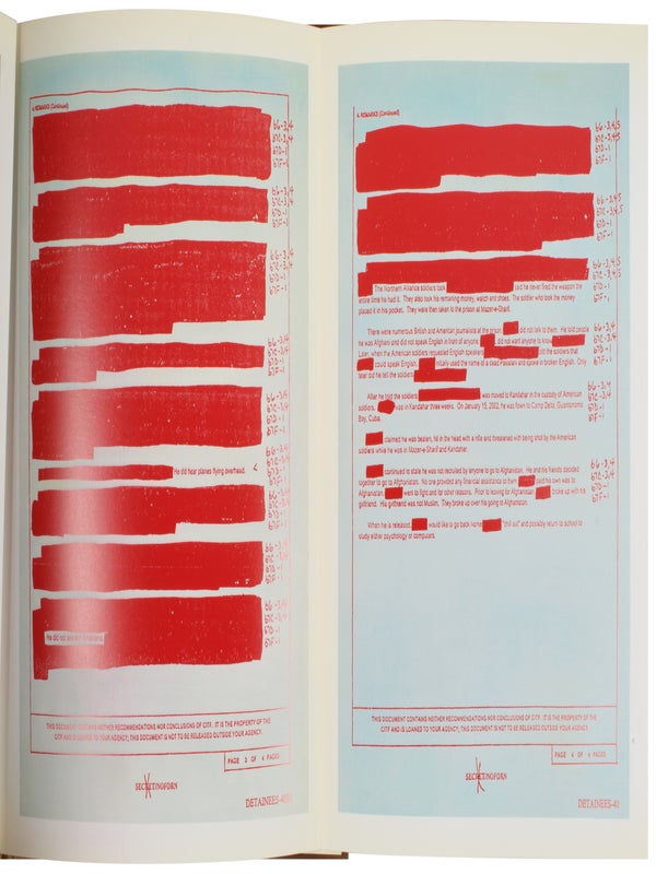 Jenny Holzer: Redaction Paintings (Signed).