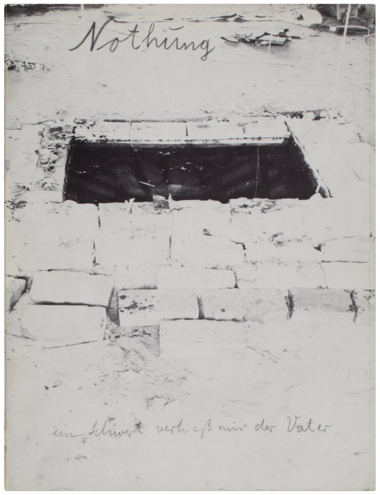 Item #32477 Anselm Kiefer: B&uuml;cher und Gouachen / Nothung ein Schwert verhie&szlig; mir der Vater (Two Volumes). Anselm Kiefer.