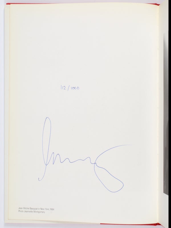 Jean-Michel Basquiat (Signed).